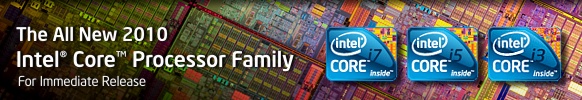 Intel Unveils All New 2010 Intel(R) Core(TM) Processor Family