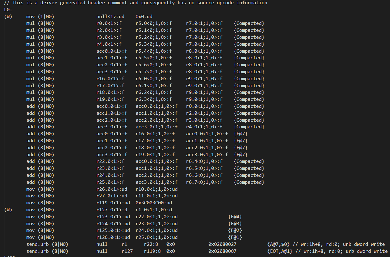 shader isa source code in gpa framework