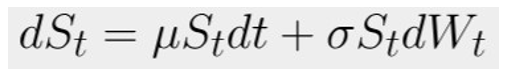 math equation for the stochastic process