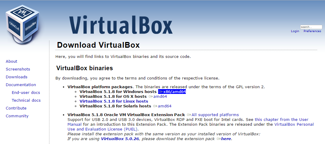 Virtual Box