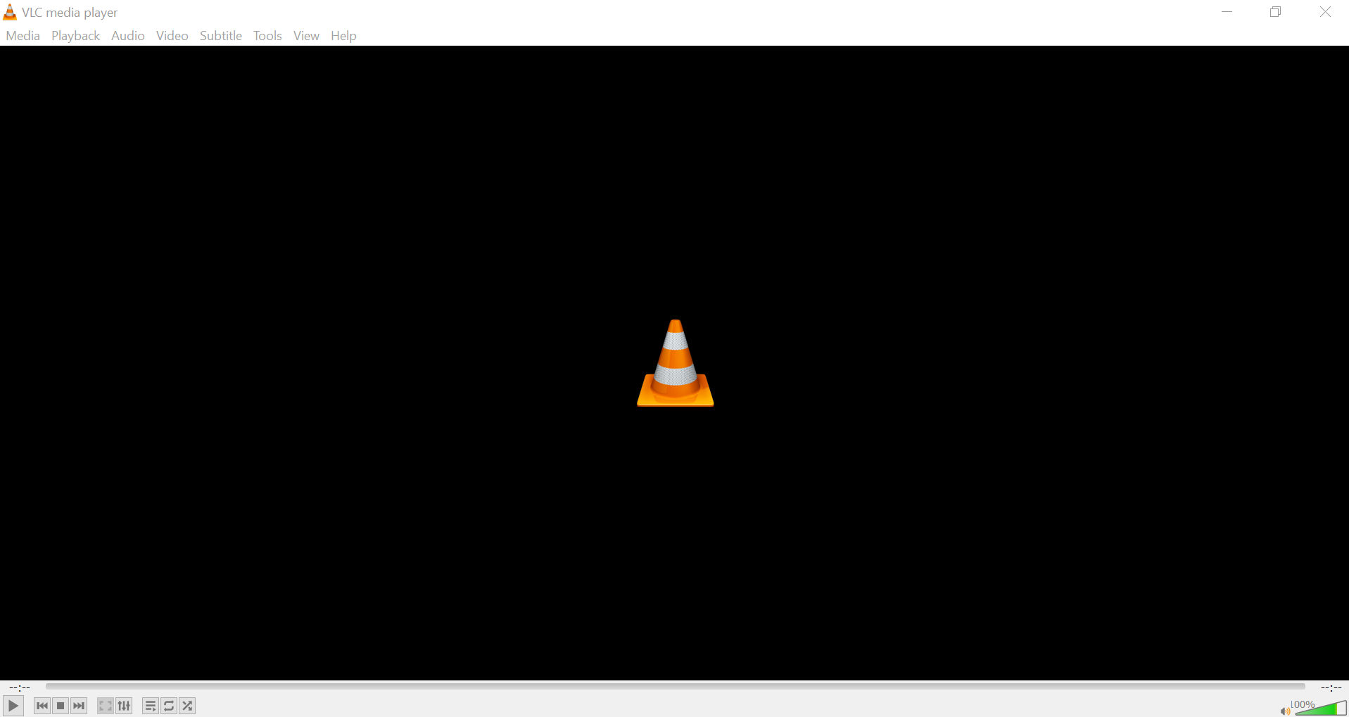 A browser window showing the VLC Media Player.