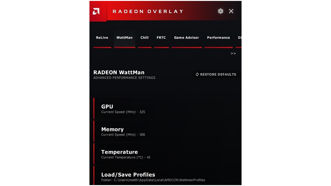 How to Use Game Advisor Within Radeon™ Overlay