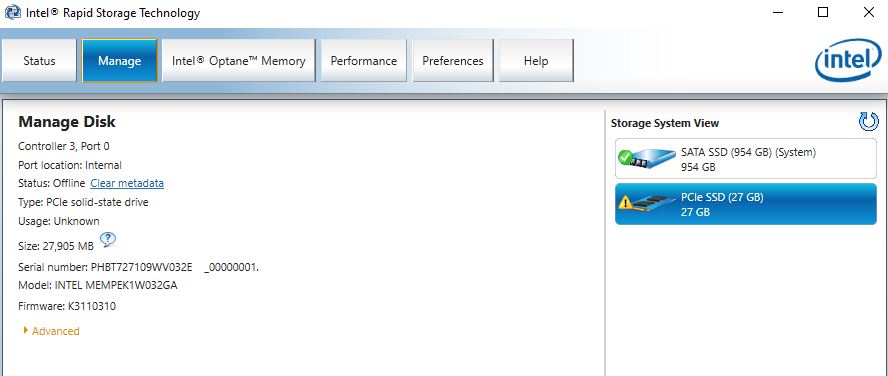 Intel troubleshooting что это