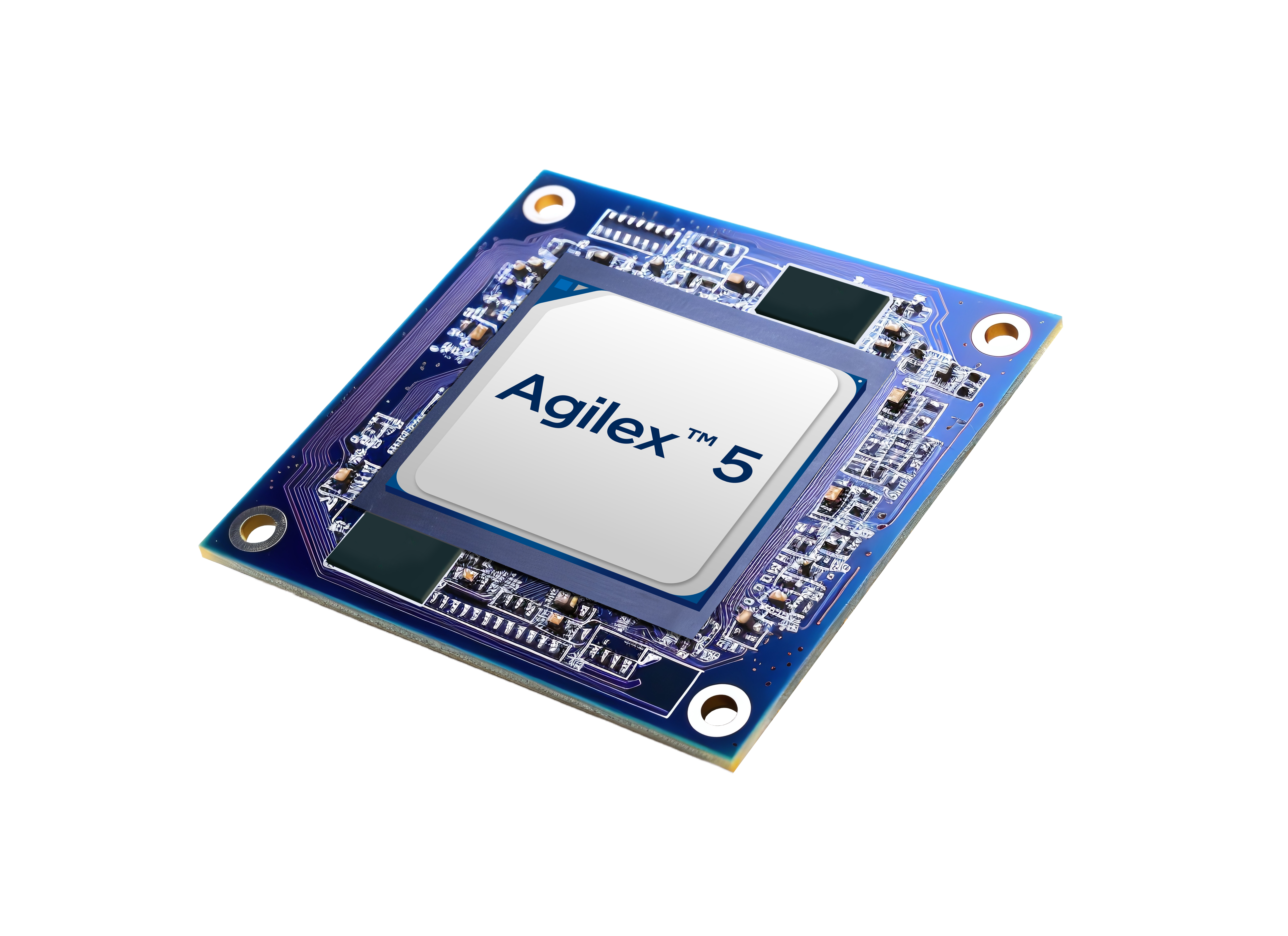 agilex 5 e-series som chip graphic