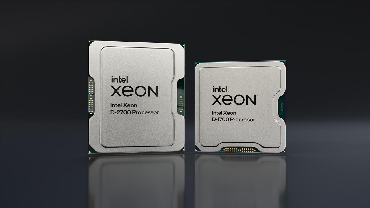 Процессоры серий Xeon D-2700 и D-1700